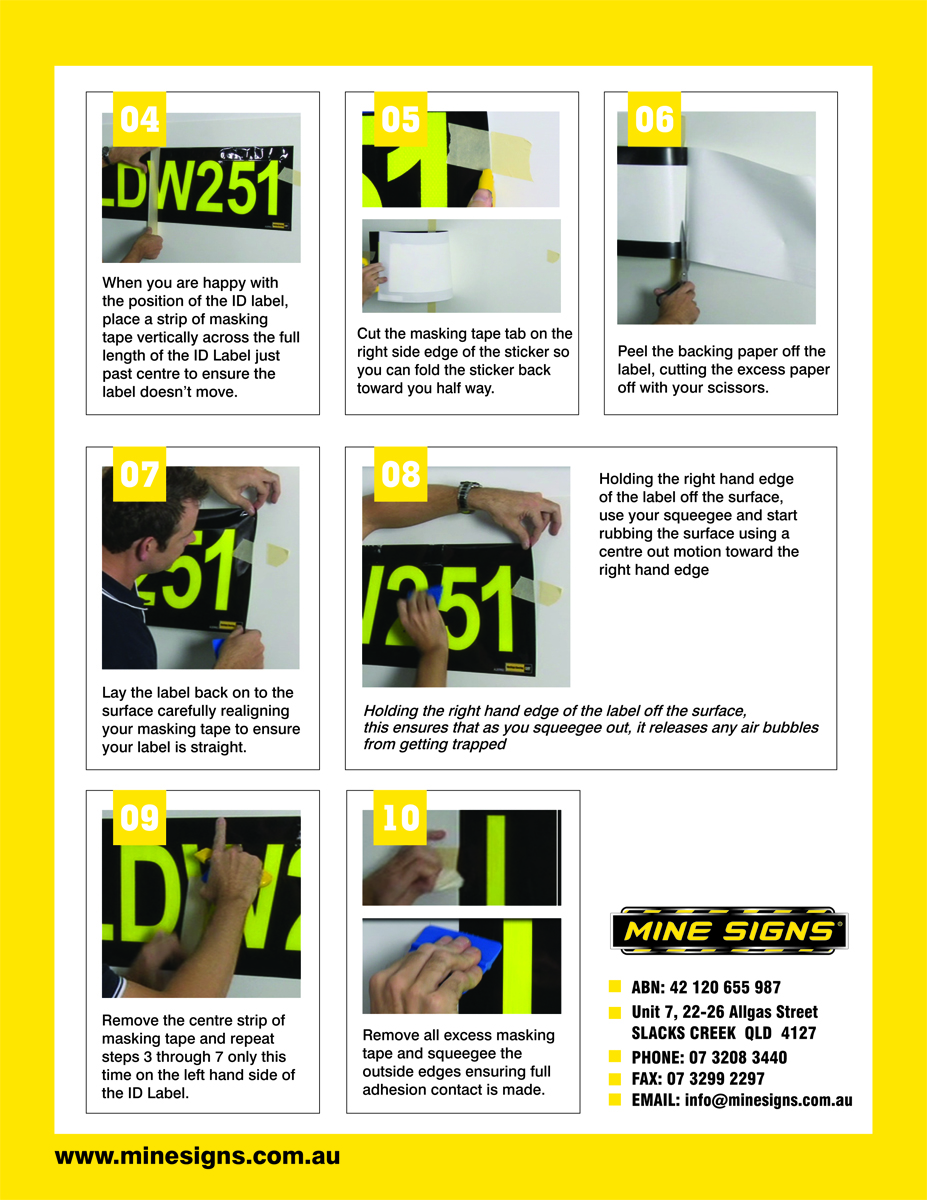 Broschüren-Design von rkailas für Mine Signs | Design #2200523