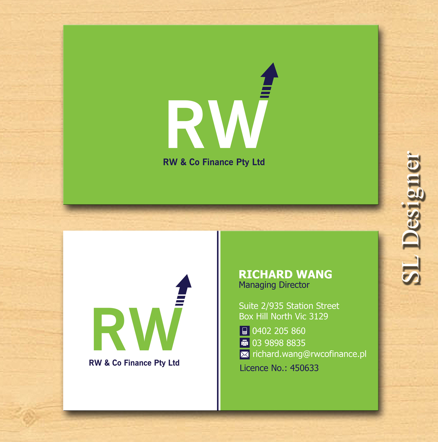 Business Card Design by SL Designer for this project | Design #10352994
