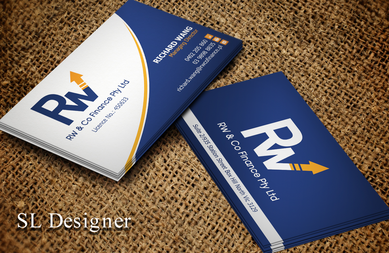 Business Card Design by SL Designer for this project | Design #10355323
