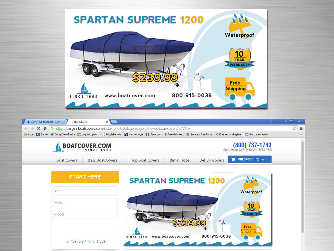 Banner Ad Design by AditiArts for this project | Design #10361339