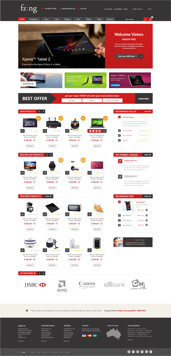 Web Design by Silverfox Studio for Connecting Space Pty Ltd | Design #2275666