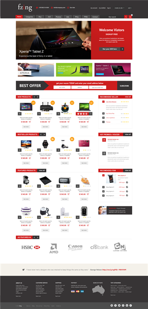Web Design by Silverfox Studio for Connecting Space Pty Ltd | Design: #2275666