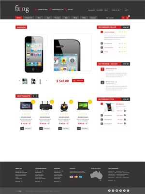 Web Design by Silverfox Studio for Connecting Space Pty Ltd | Design: #2277068