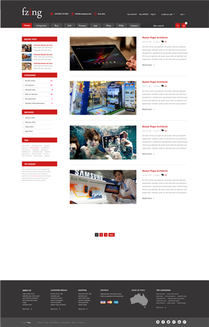 Web Design by Silverfox Studio for Connecting Space Pty Ltd | Design: #2277070