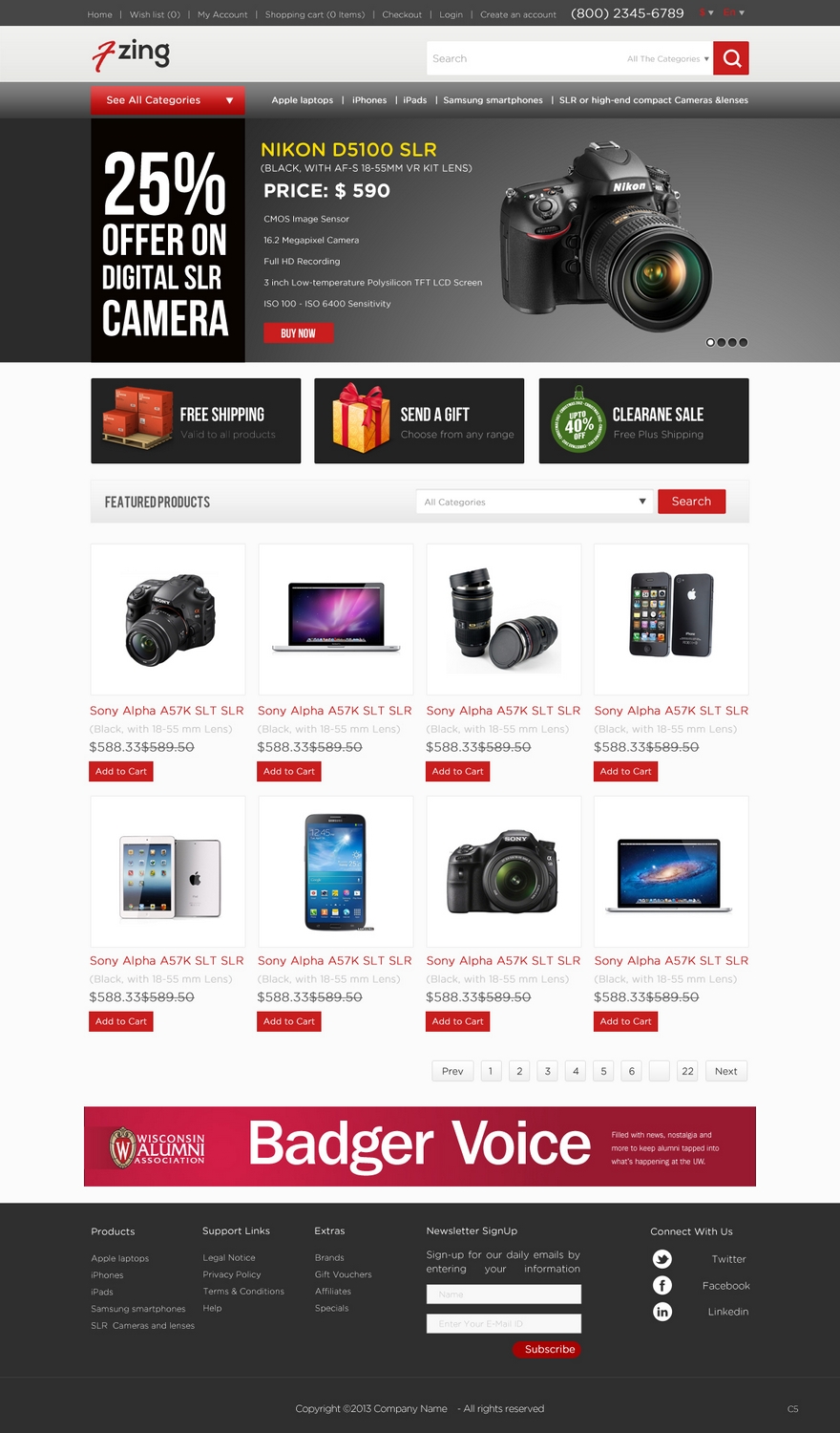 Web Design by pb for Connecting Space Pty Ltd | Design #2189568