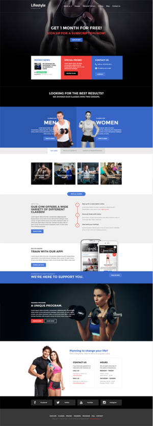 beginning Crossfit - your crossfit start page   - or something like that | Web-Design von insert name here