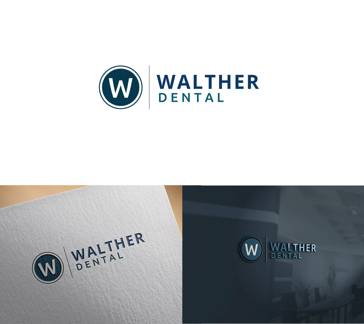 Diseño de Logo por ronex para Walther Dental Center | Diseño: #10349866