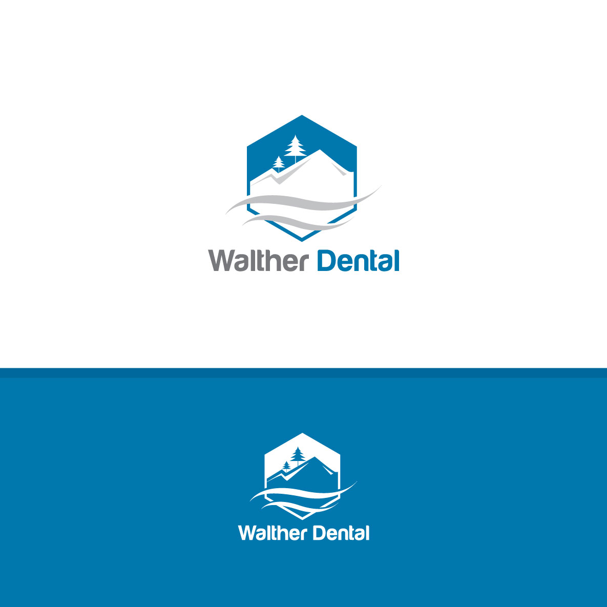 Diseño de Logo por creative.bugs para Walther Dental Center | Diseño #10350077