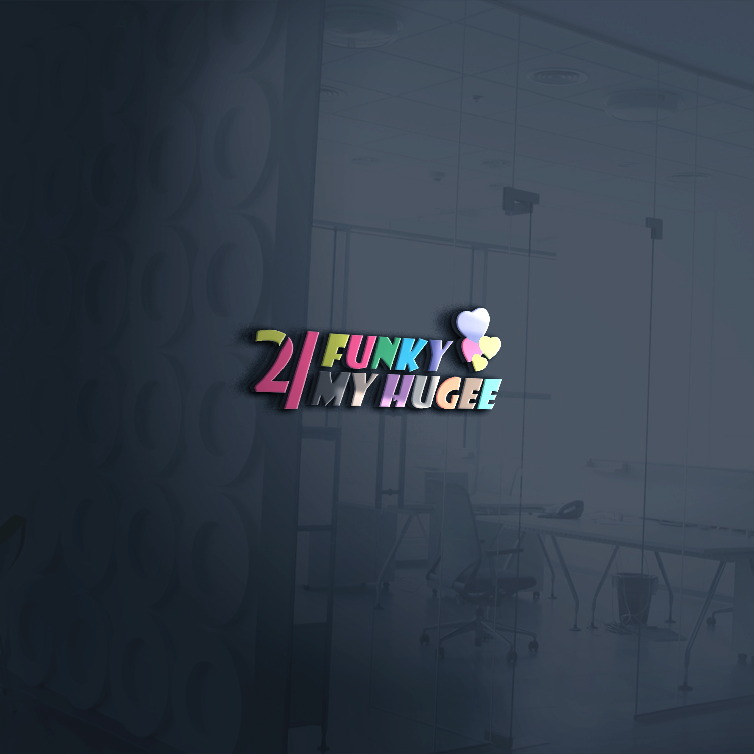 Logo Design by Awash for Tamara Moore T/A 2 funky 4 my hugeez | Design #11422848