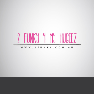 Logo Design by Arrowhead for Tamara Moore T/A 2 funky 4 my hugeez | Design: #11425007