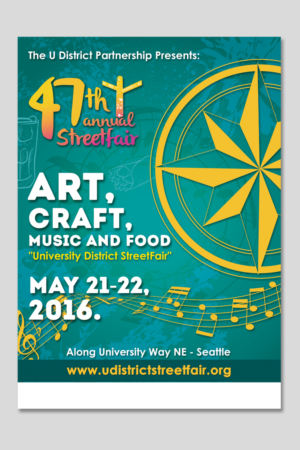 Design de Poster par karixen pour The U District Partnership  | Design : #10389952