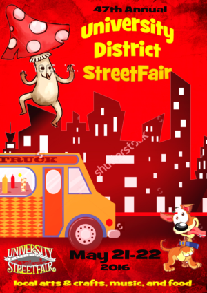 Poster Design by leuchi for The U District Partnership  | Design #10351014