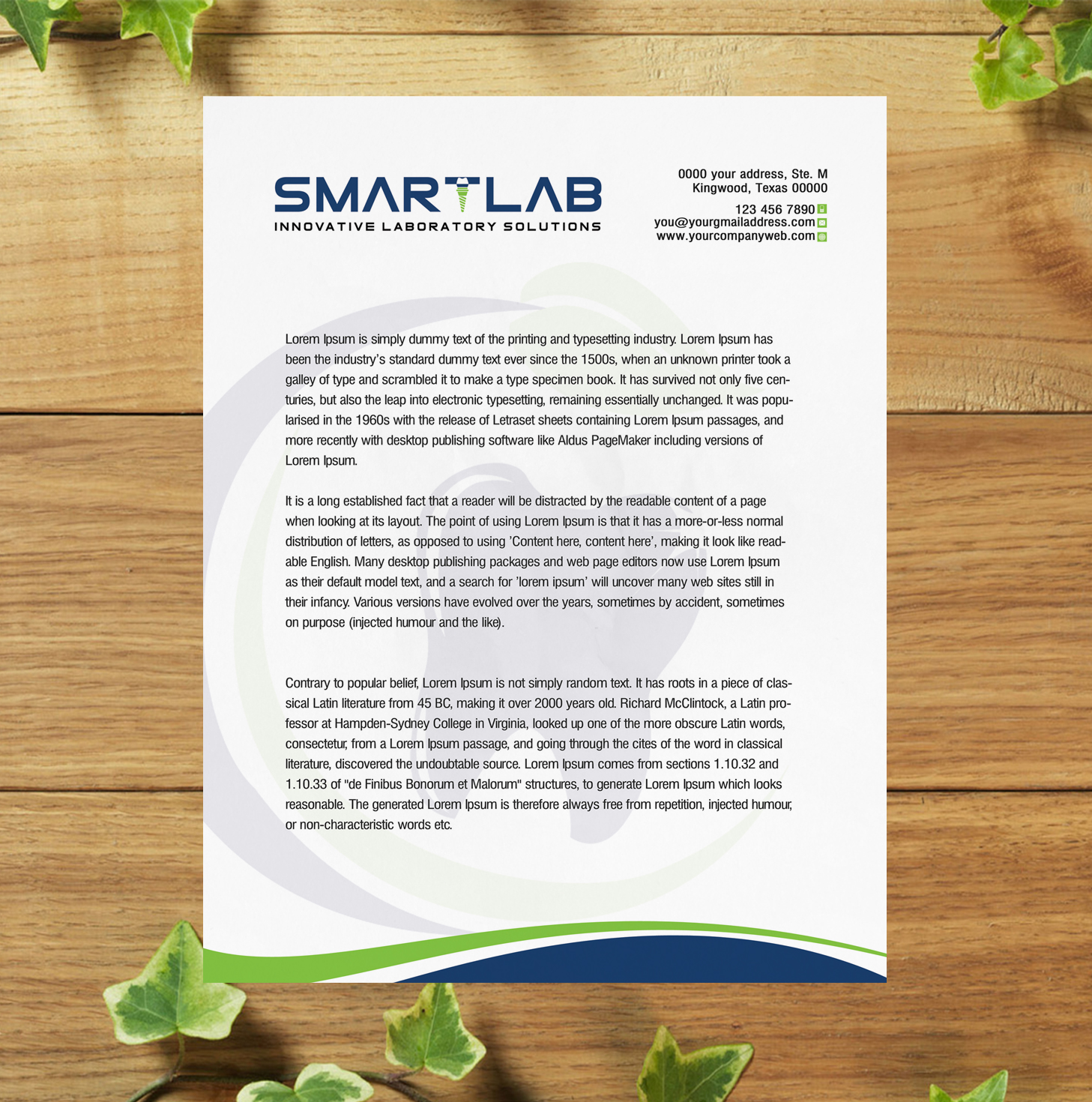 Letterhead Design by SL Designer for SmartLab | Design #10368391