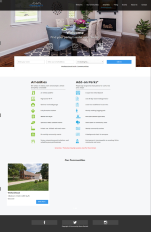 Web Design by Andre Swaby Creative Studio® for this project | Design #10370221