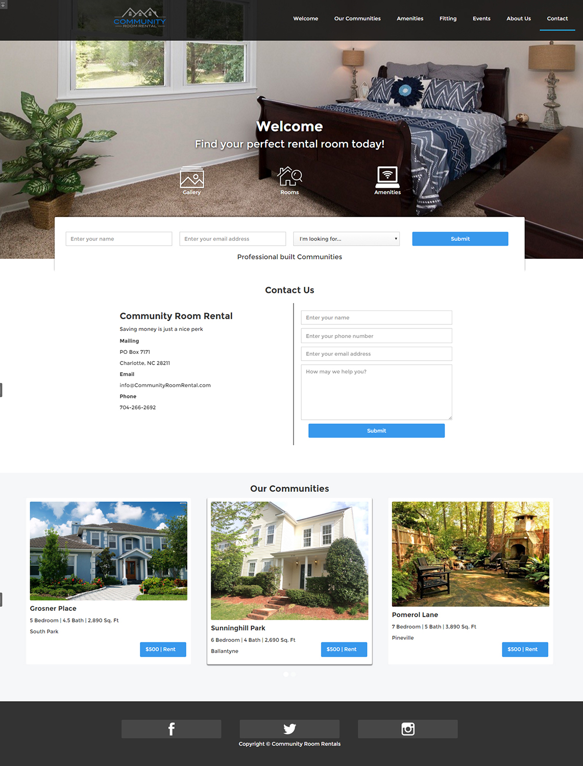 Web Design by insert name here for this project | Design #10370223