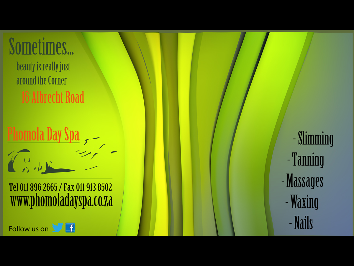 Schilder-Design von Nemnem für Phomola Day Spa | Design #2185072
