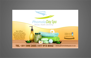 Signage Design by James Sylvester for Phomola Day Spa | Design #2182949