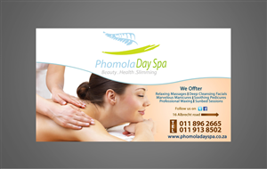 Design de Panneau par James Sylvester pour Phomola Day Spa | Design : #2183545
