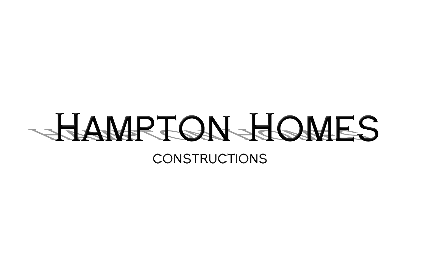 Logo Design by nicolasgmasciotta for Hampton Homes | Design #10353789