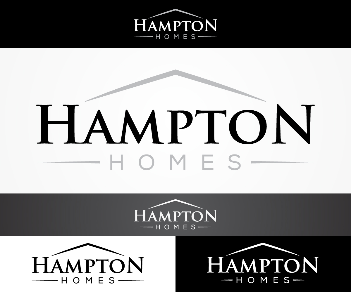 Logo Design by sangeloenriquez for Hampton Homes | Design #10351869