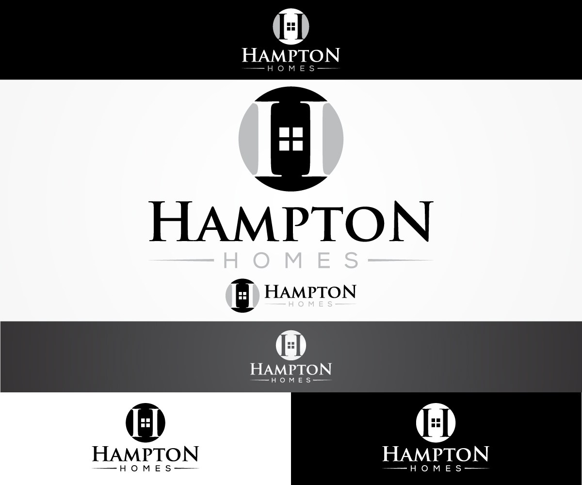 Logo Design by sangeloenriquez for Hampton Homes | Design #10429637