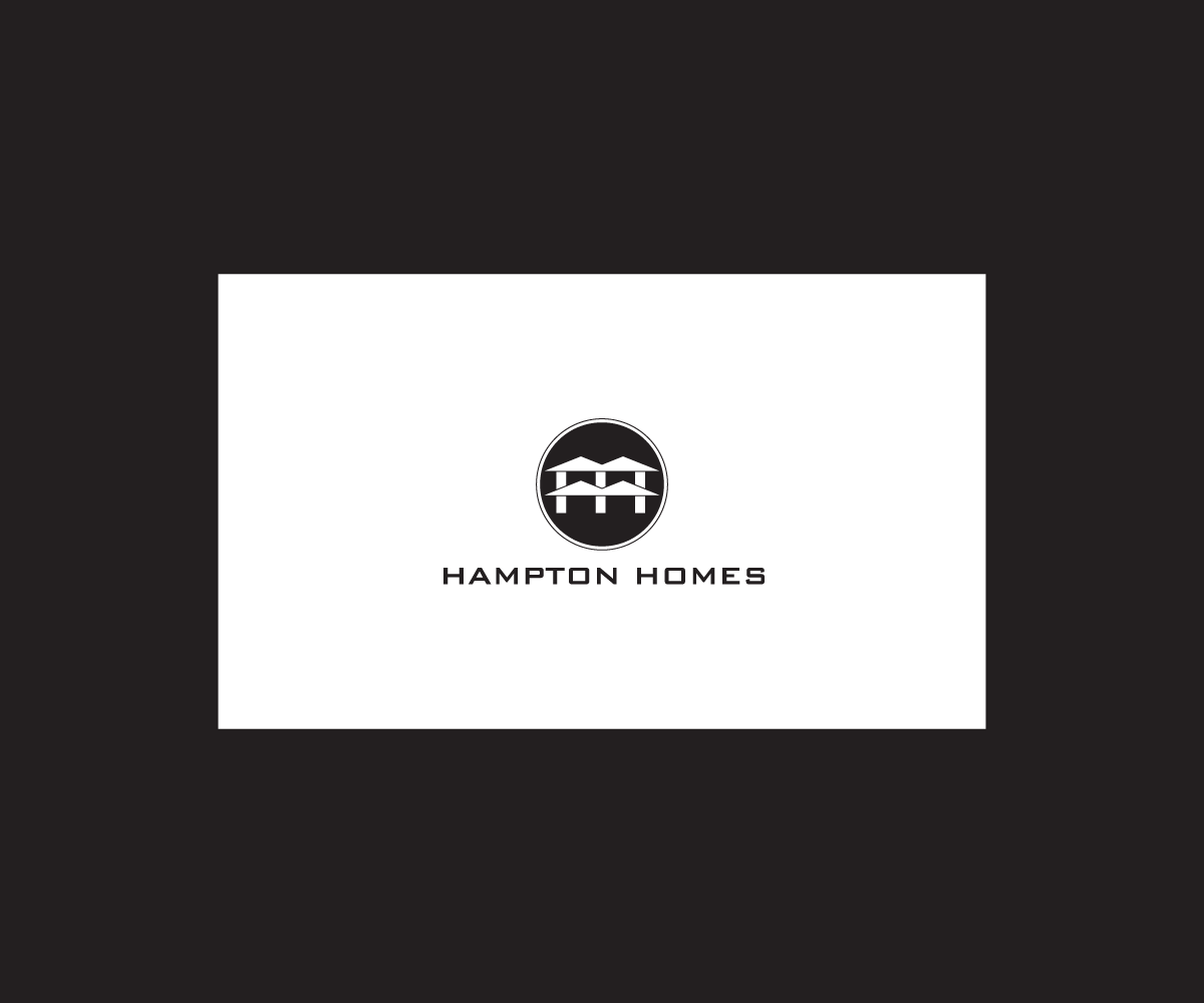 Logo Design by bijuak for Hampton Homes | Design #10352308