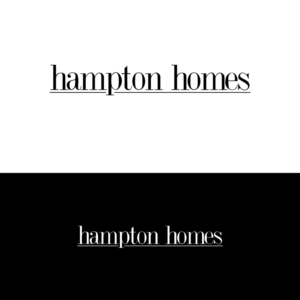 Logo Design by H4R5Z for Hampton Homes | Design: #10410732