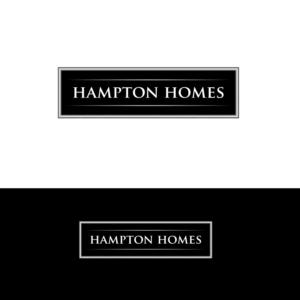 Logo Design by H4R5Z for Hampton Homes | Design: #10422046