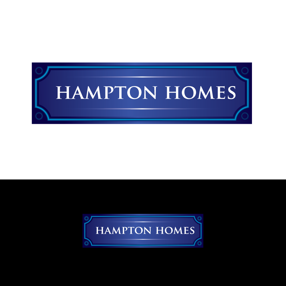 Logo Design by H4R5Z for Hampton Homes | Design #10422289