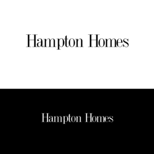 Logo Design by H4R5Z for Hampton Homes | Design: #10611116