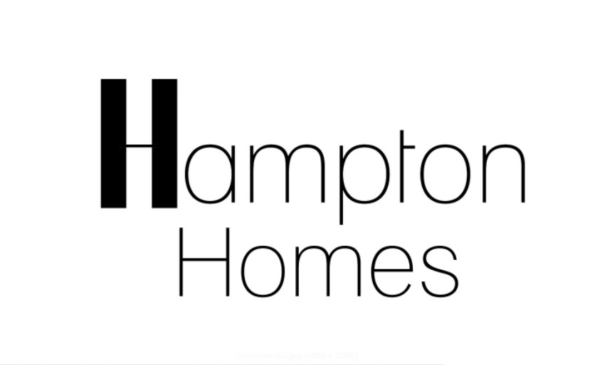 Logo Design by kmwg for Hampton Homes | Design #10358848
