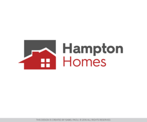 Logo Design by isabel.paoli for Hampton Homes | Design: #10356784