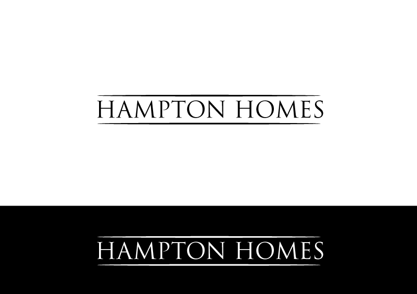 Logo Design by GreenArt for Hampton Homes | Design #10354767