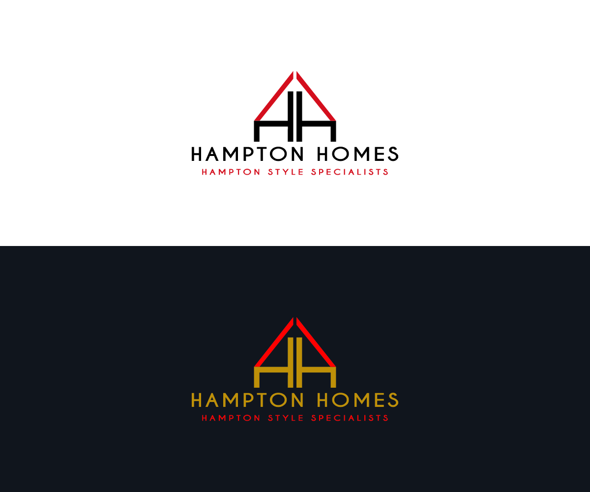 Logo Design by Equlibrium for Hampton Homes | Design #10411251