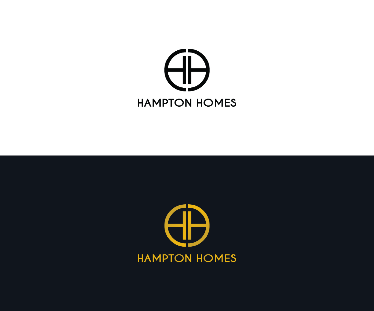 Logo-Design von Equlibrium für Hampton Homes | Design #10411266