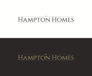 Logo Design by Equlibrium for Hampton Homes | Design: #10411280