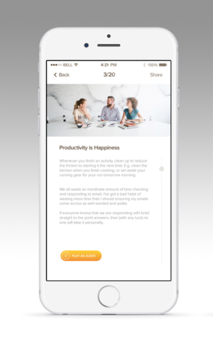 Design Application par eMango pour ce projet | Design : #10603805