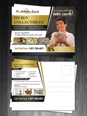 Postcard Design by debdesign for Dave Barrett | Design: #10383330