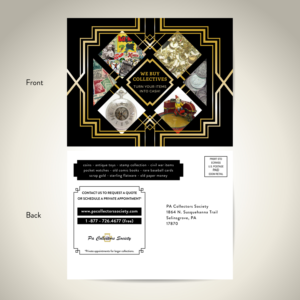 Diseño de Postal por Luiza Luna para Dave Barrett | Diseño: #10408493