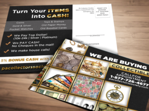 Postcard Design by Creative Chamber for Dave Barrett | Design: #10411388