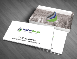 Diseño de Tarjeta de Presentación por  Artman para HunterDavis Inc | Diseño: #10396325