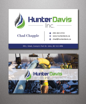 Diseño de Tarjeta de Presentación por Lanka Ama para HunterDavis Inc | Diseño: #10365576
