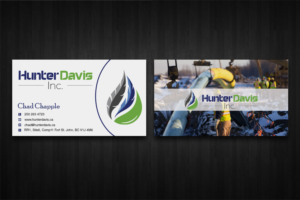 Design de Carte de Visite par Lanka Ama pour HunterDavis Inc | Design : #10365589