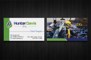 Design de Carte de Visite par Lanka Ama pour HunterDavis Inc | Design : #10365595