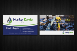 Diseño de Tarjeta de Presentación por Lanka Ama para HunterDavis Inc | Diseño: #10367134