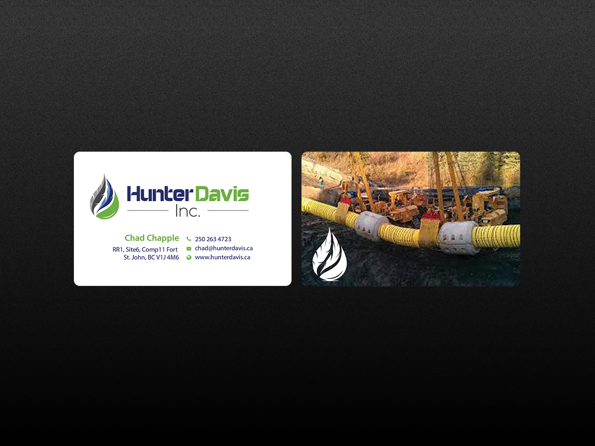 Business Card Design by Creations Box 2015 for HunterDavis Inc | Design #10367818