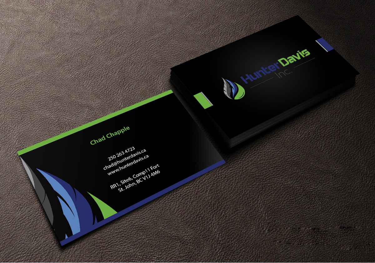 Business Card Design by Creations Box 2015 for HunterDavis Inc | Design #10367828