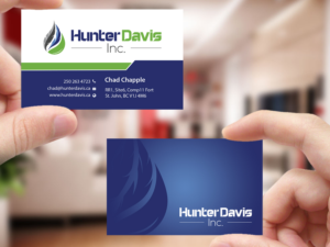 Business Card Design by Creations Box 2015 for HunterDavis Inc | Design: #10367840