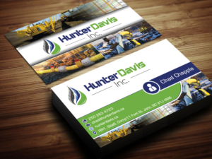 Diseño de Tarjeta de Presentación por gayathrik2244 para HunterDavis Inc | Diseño: #10362669