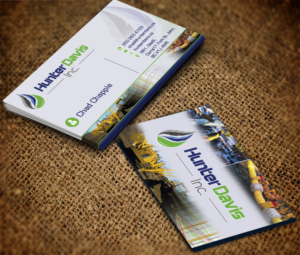 Business Card Design by gayathrik2244 for HunterDavis Inc | Design: #10363239